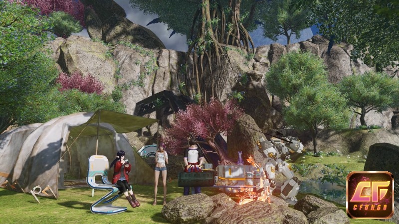 Game Phantasy Star Online 2: New Genesis có đồ họa theo phong cách hoạt hình đẹp mắt đầy ấn tượng