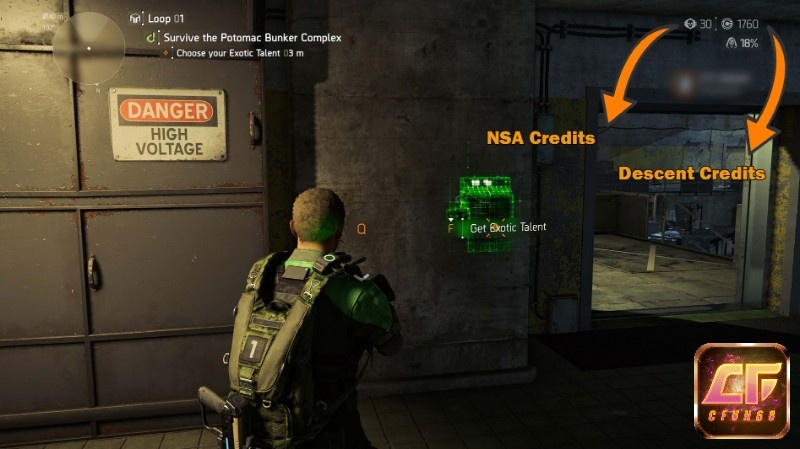 Đặc vụ mở cửa bằng mạch điện trong tòa nhà liên bang khi làm nhiệm vụ cốt truyện