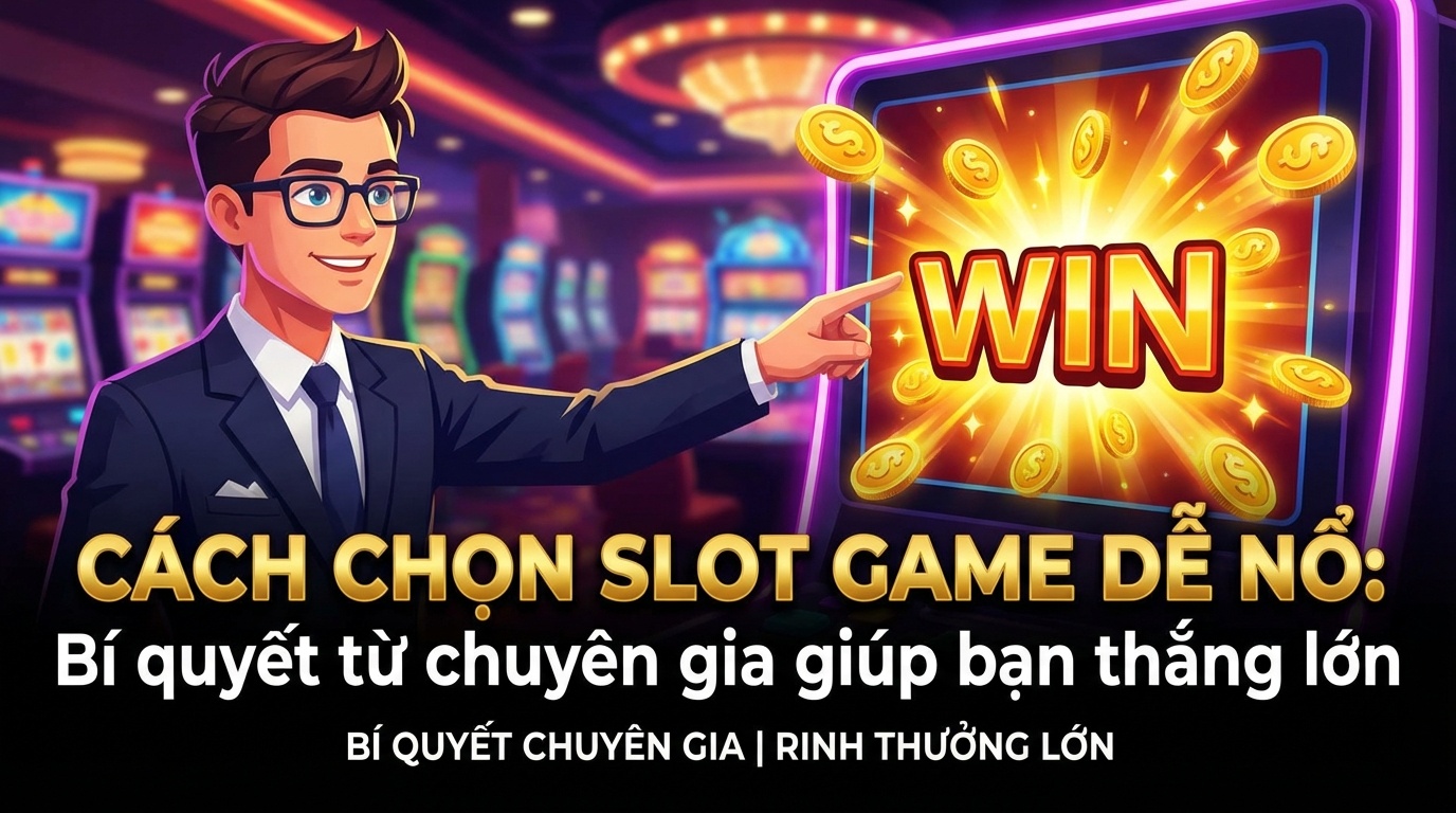 Cách chọn slot game dễ nổ: Bí quyết từ chuyên gia