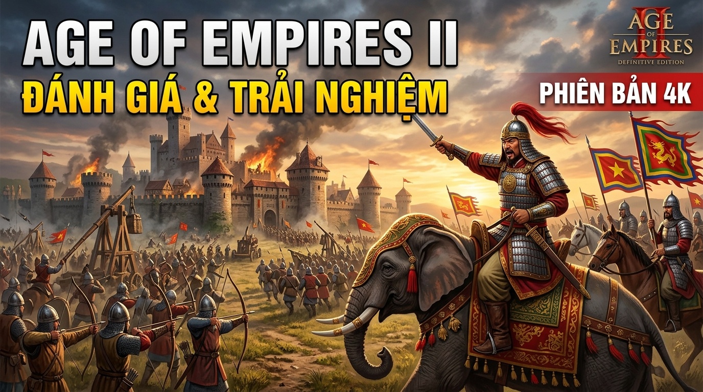 game Age of Empires II: Definitive Edition – Trải nghiệm