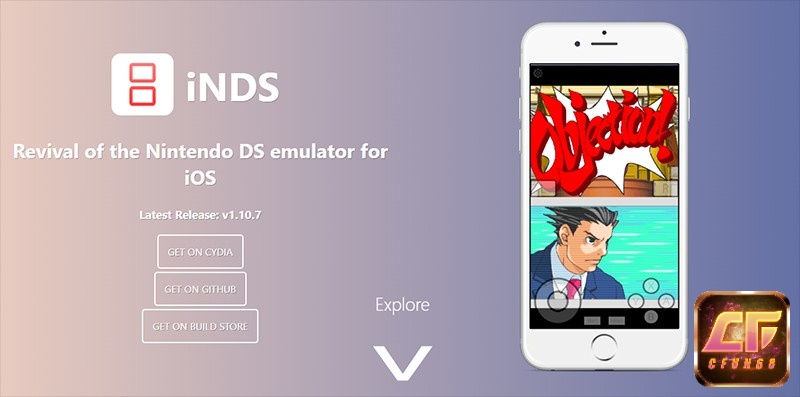 iNDS là game giả lập trên ios dành cho Nintendo DS trên iPhone