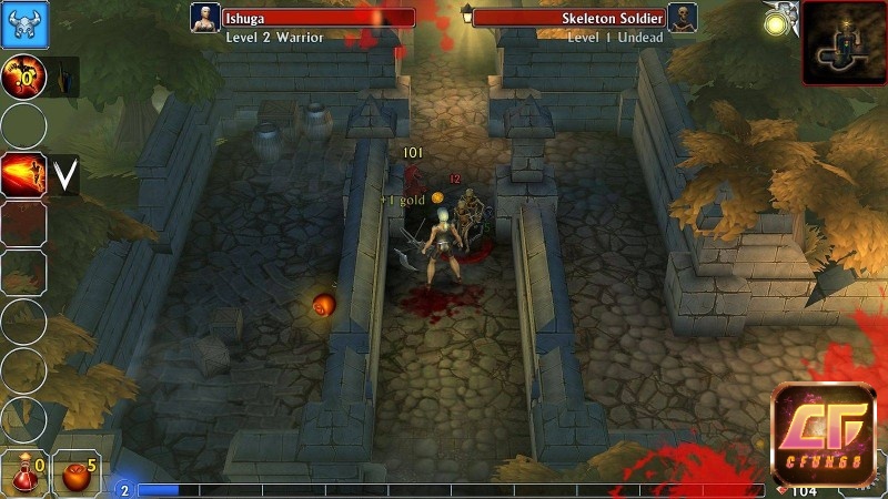 Eternium là game nhập vai hành động offline có hệ thống nâng cấp nhân vật hấp dẫn