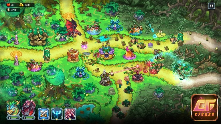 Kingdom Rush là game thủ thành chiến thuật có chiều sâu và độ thử thách cao