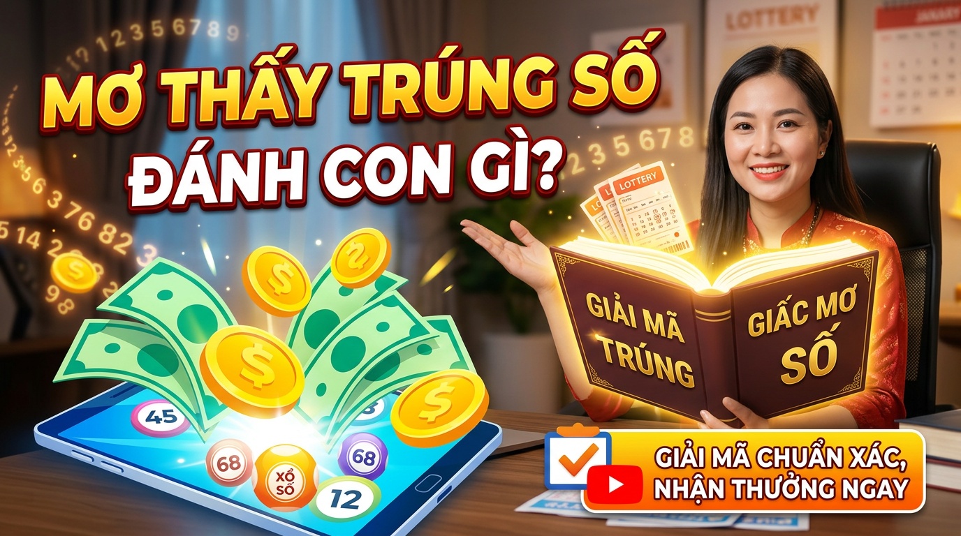 Mơ thấy trúng số đánh con gì? Giải mã chuẩn xác, nhận thưởng