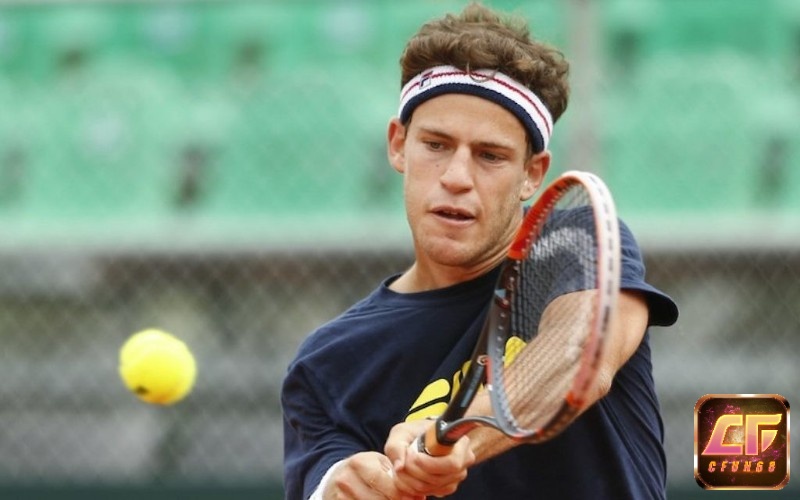 Diego Schwartzman vận động viên quần vợt thấp nhất nổi bật