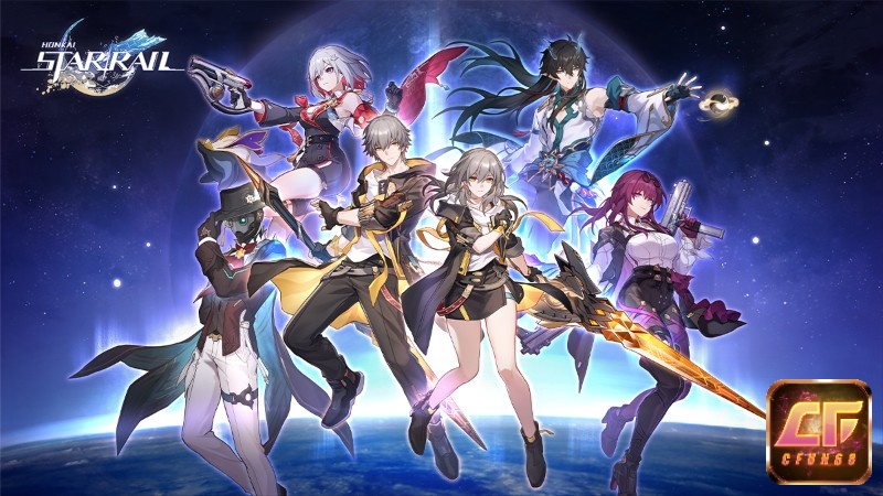 Honkai Star Rail game nhập vai chiến thuật anime trên mobile
