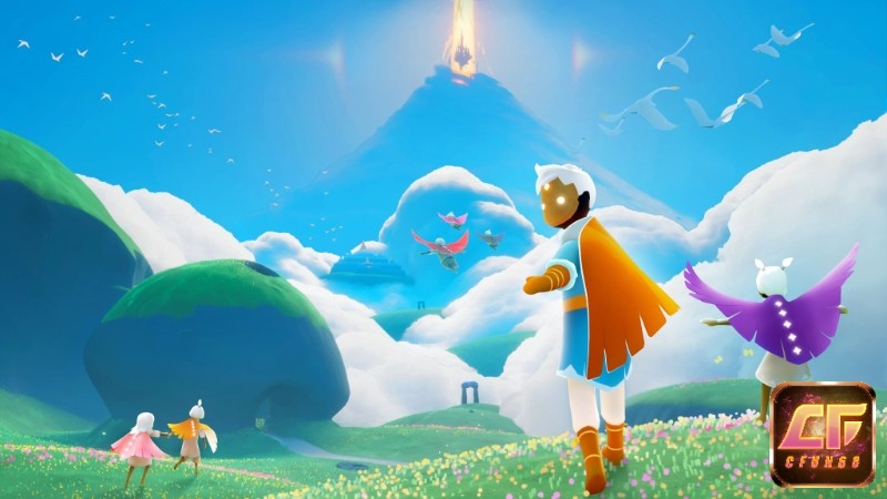Sky Children of the Light game phiêu lưu nghệ thuật trên mobile